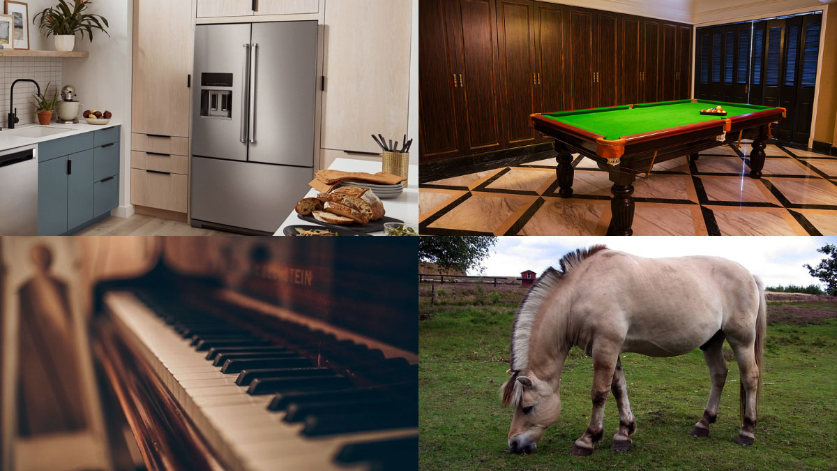 Household Items That Weigh 1500 Pounds
