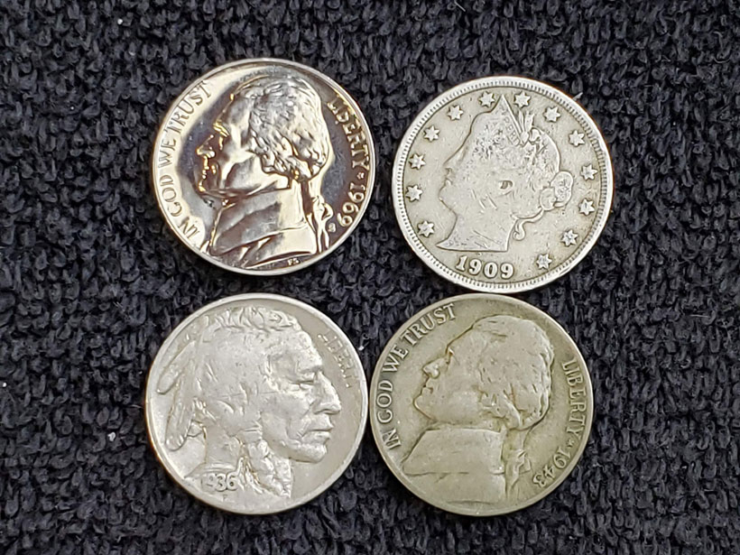 4 USA Nickels