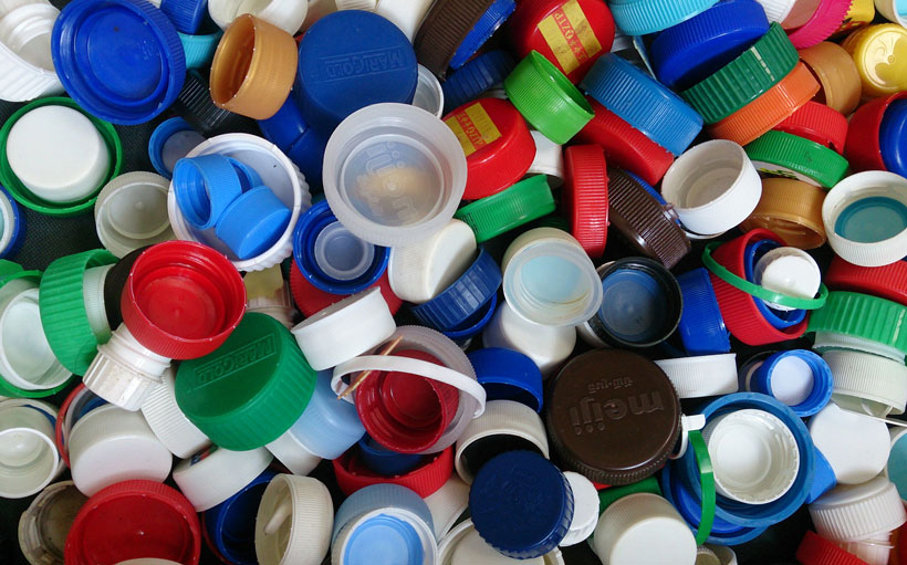 A Small Plastic Bottle Cap