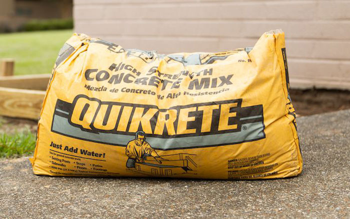 Five Bags of QUIKRETE Fast-Setting Concrete Mix
