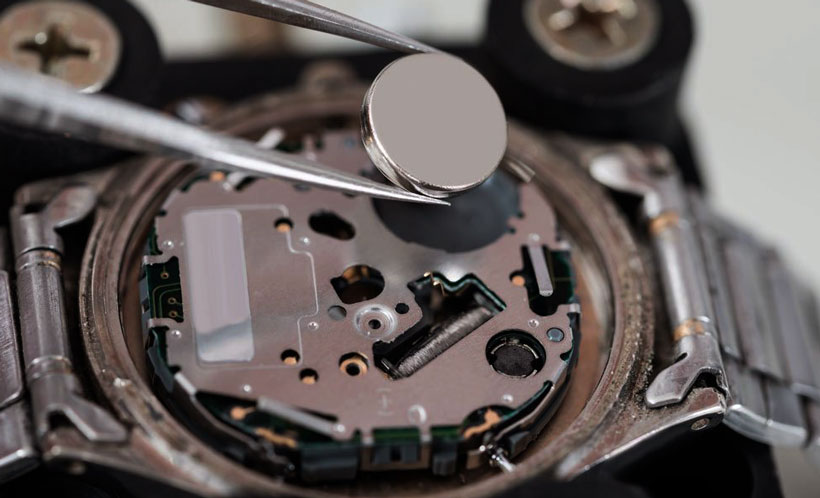 Four Spare Watch Batteries