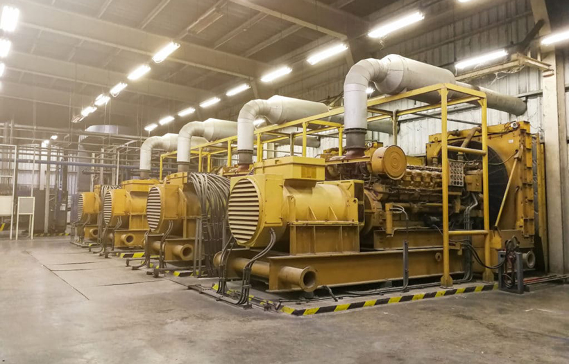 A Large Industrial Generator