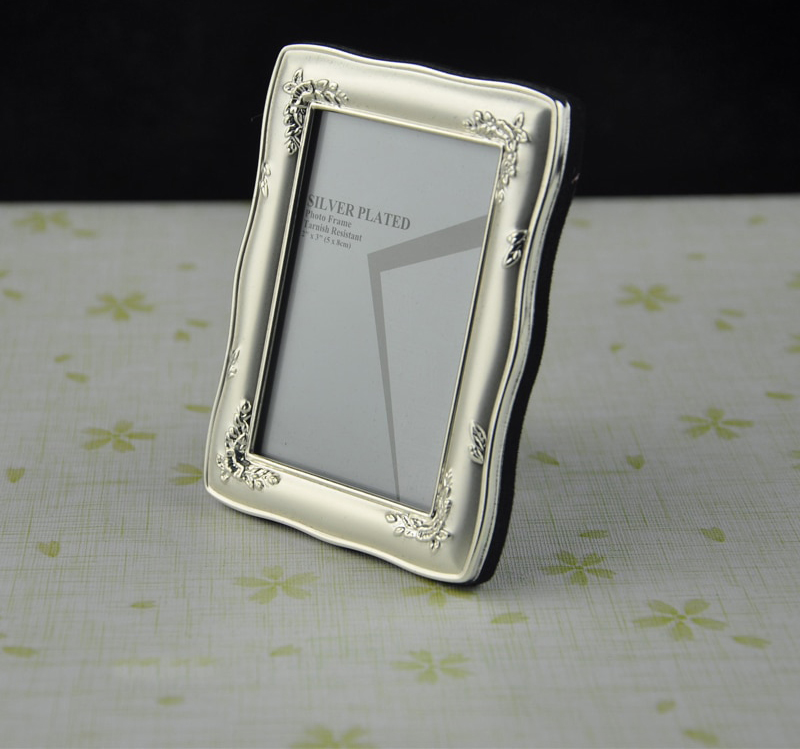 A Small Metal Picture Frame