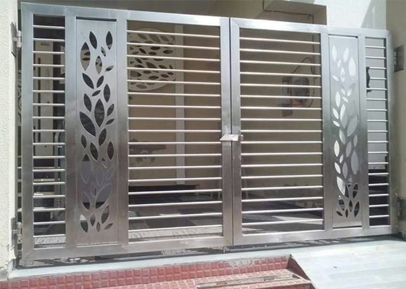 A Stainless Steel Gate
