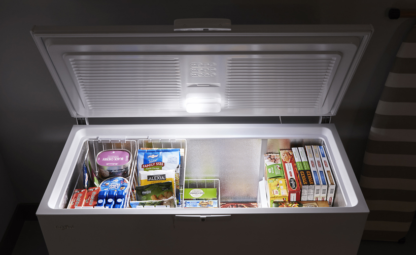 One 7.5 Cubic-foot Chest Freezer