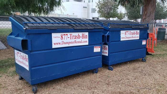 Two Dumpsters