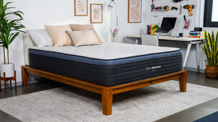 Bed Frame and Mattress