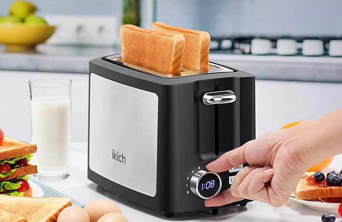 One Two-Slice Toaster