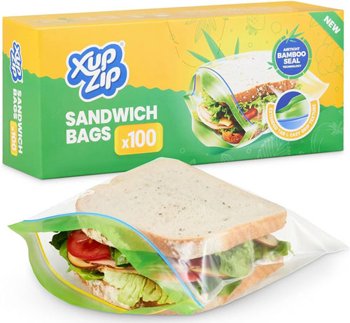 One Ziplock Sandwich Bag