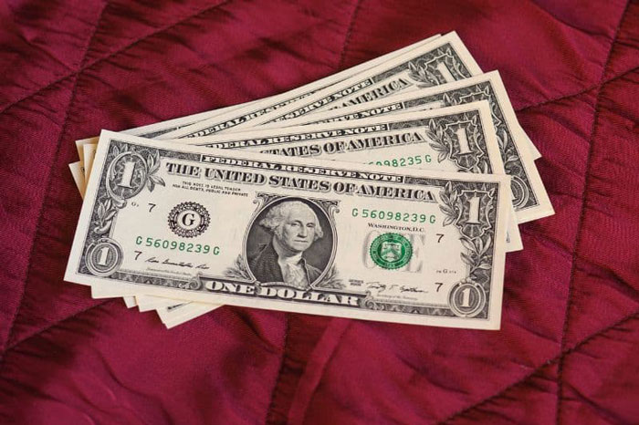 Two One-Dollar Bills