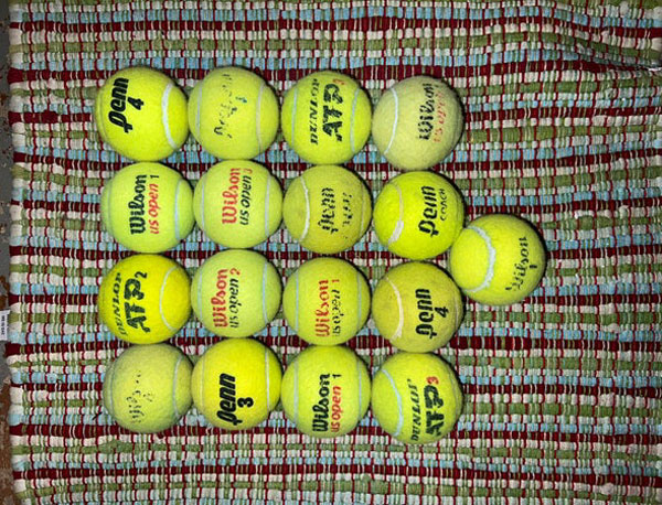 17 Tennis Balls