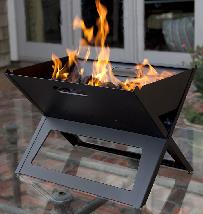 Black Notebook Charcoal Grill