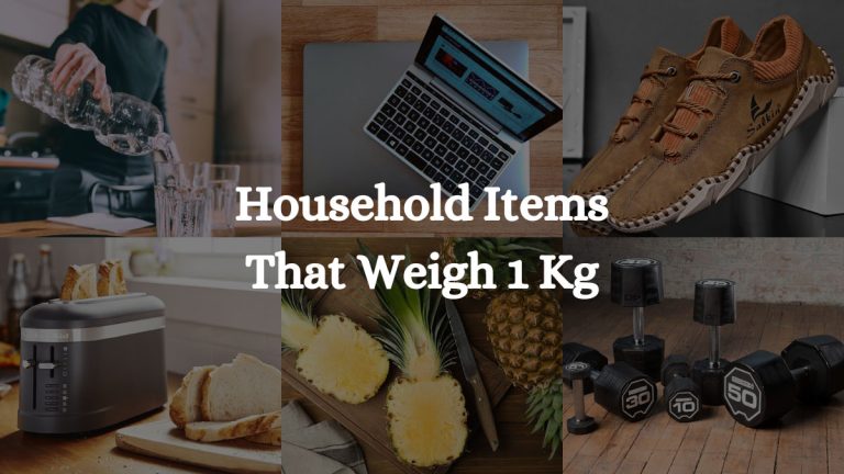9 Household Items That Weigh 1 Kg: Notable Objects