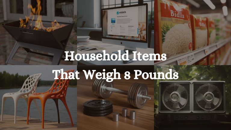 10 Household Items That Weigh 8 Pounds