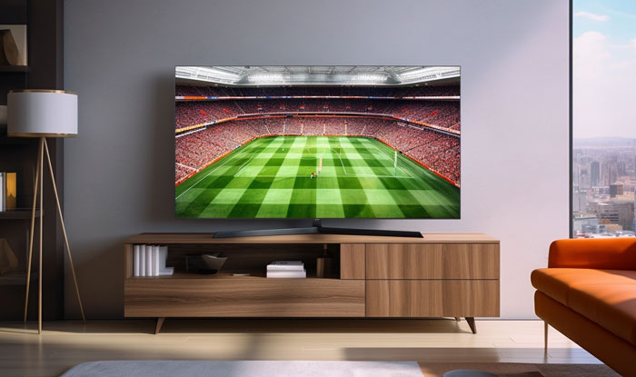One 50-Inch Television