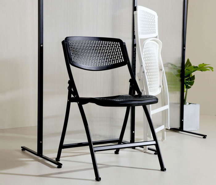 One Metal Folding Chair