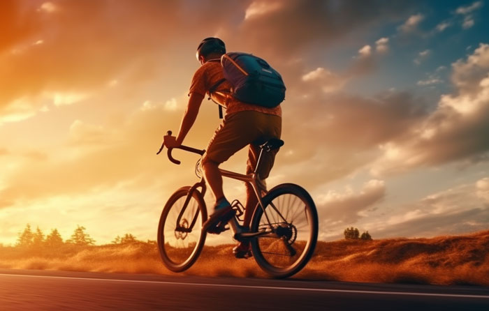 One Standard Bicycle