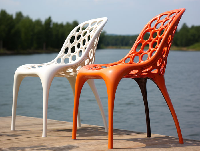 Plastic Resin Armchair