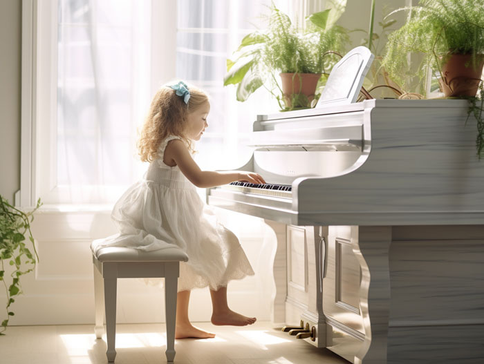 Small or Petite Grand Piano