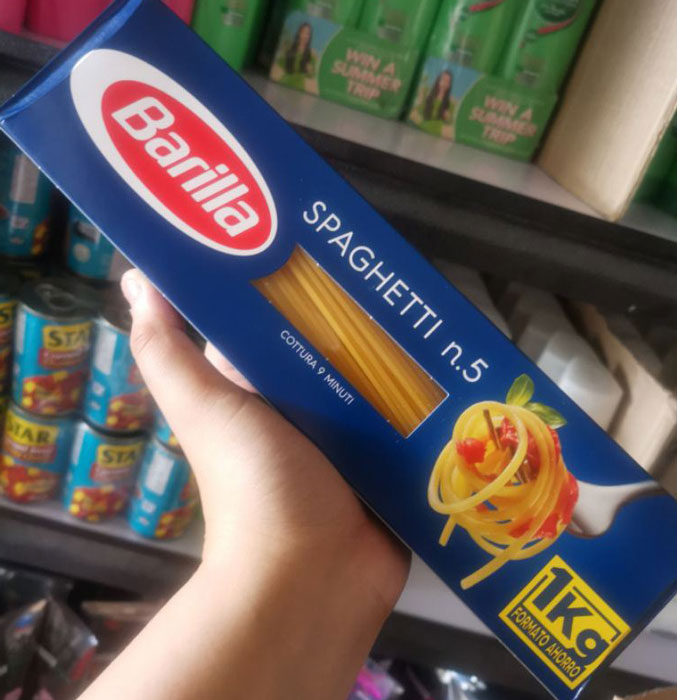 Thirty Boxes of Spaghetti