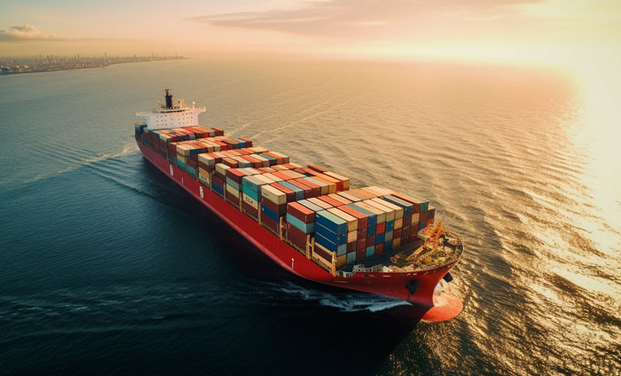 A Cargo Ship