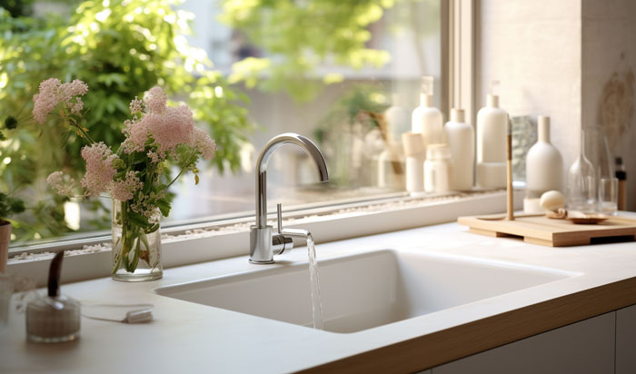 A Kitchen Faucet
