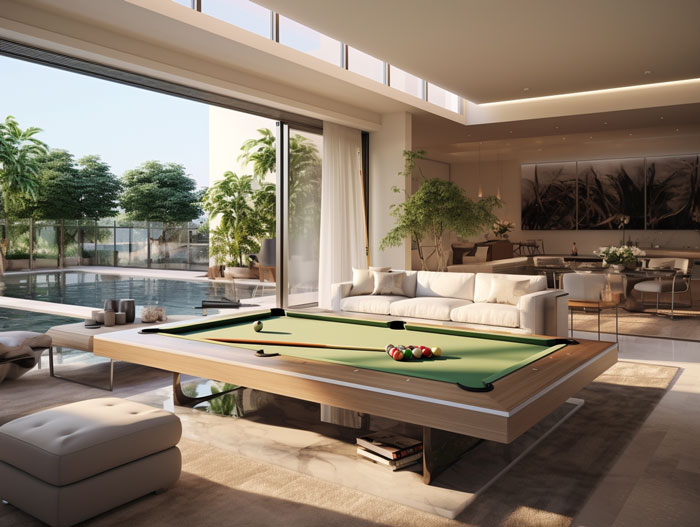 A Pool Table