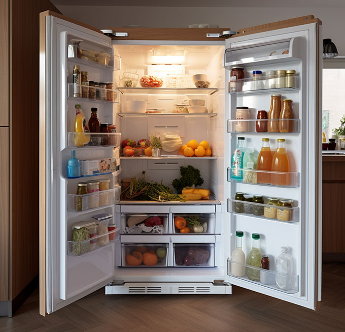 Height of an 8.8 Cubic Feet Fridge With a Freezer