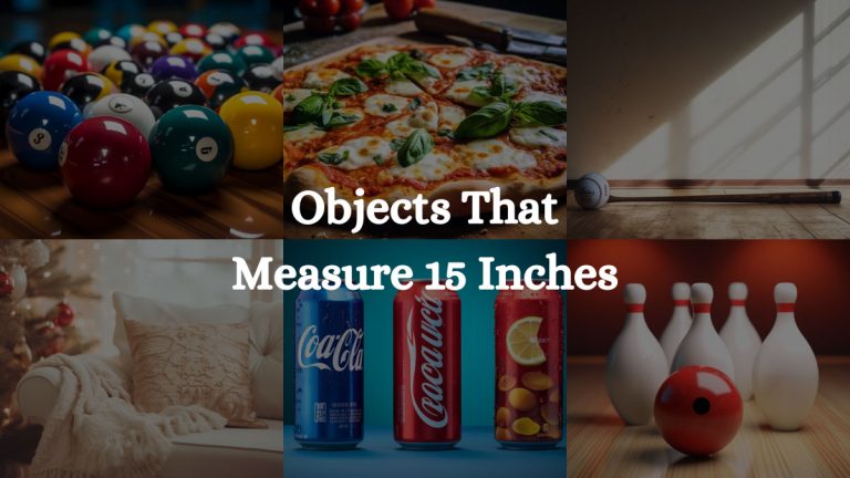 How Big Is 15 Inches: Size Guide: What Measures 15 Inches?