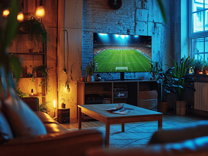 Standard-Sized TV Screen