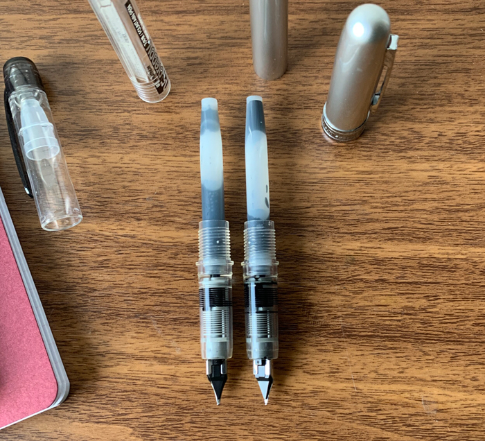 Two Pen Caps