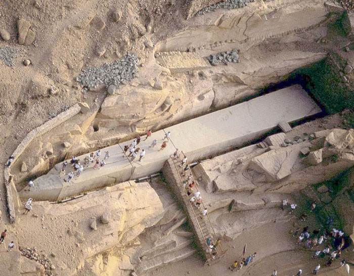 Unfinished Egyptian Obelisk